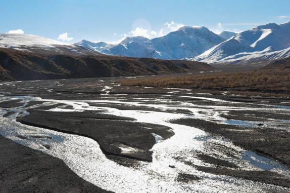 Paisagens sempre grandiosas no Denali National Park, no Alaska